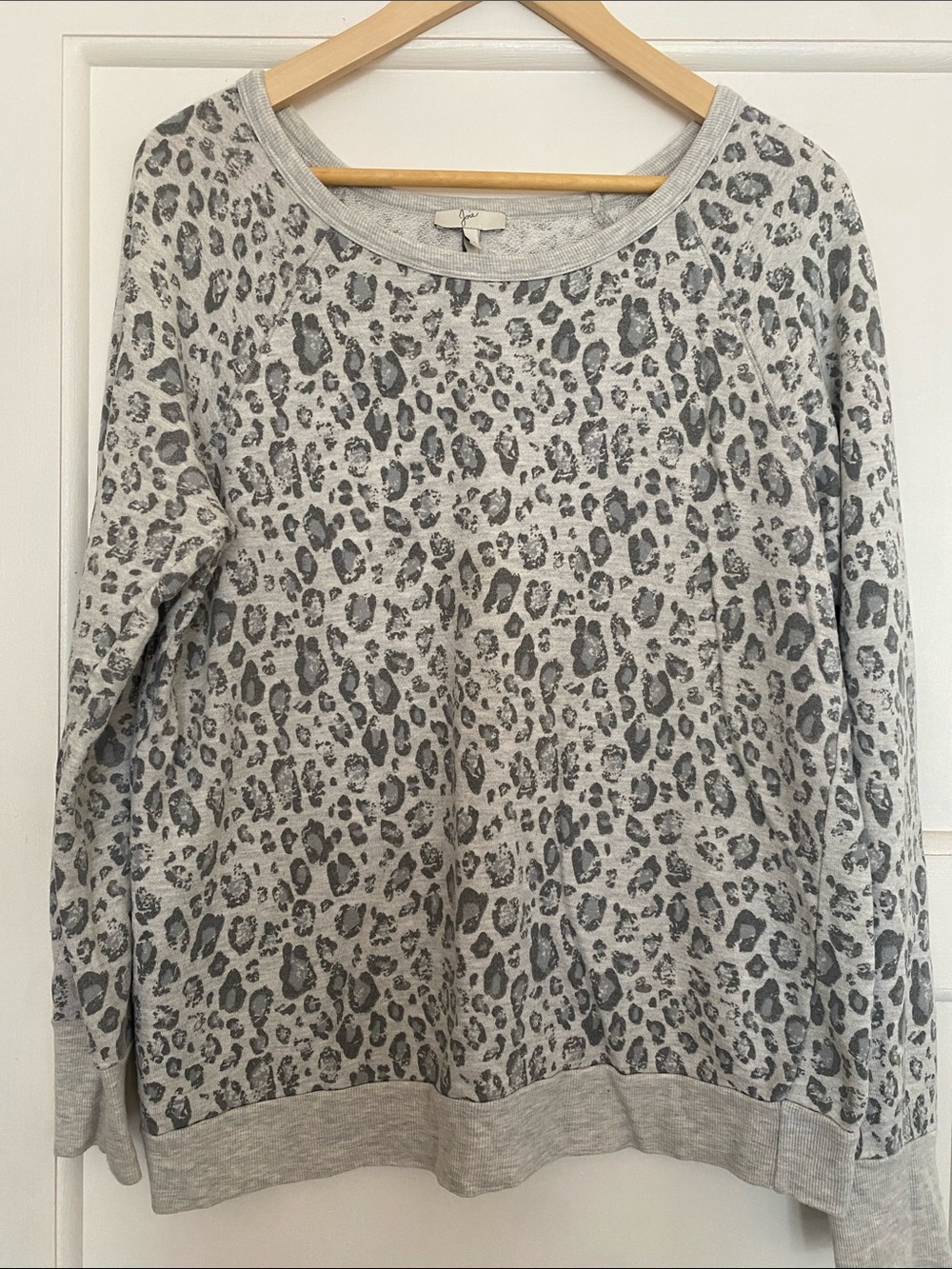 Joie leopard print sweatshirt
